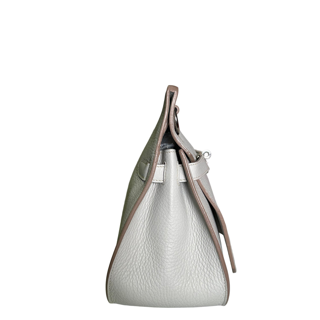 Hermes Jypsiere 28 Clemence Gris Perle Palladium
