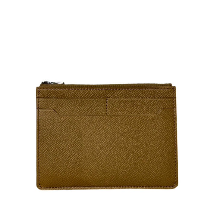 Hermes Geldbörse Slim Wallet Leder Epsom Hatdware Palladium