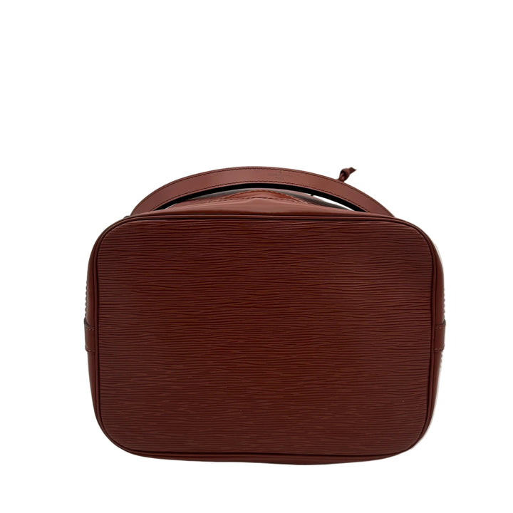 Louis Vuitton Tasche Sac Noe GM Epi Leder Cognac Hardware Messing mit Pochette