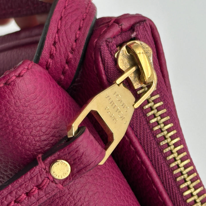 Louis Vuitton Twinset Tasche Leder Monogram Empreinte Pink mit Schultergurt