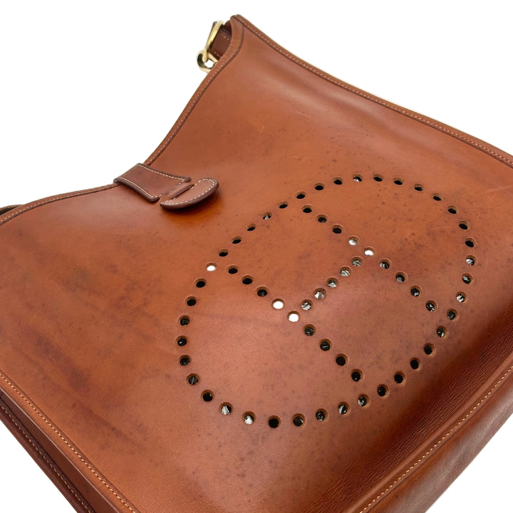 Hermes Evelyne 33 Barenia Leder Gold Hardware Gold