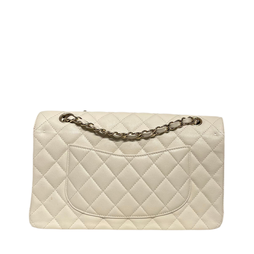 Chanel Tasche Classic 11.12 beige Caviar Eisgold ID23513811
