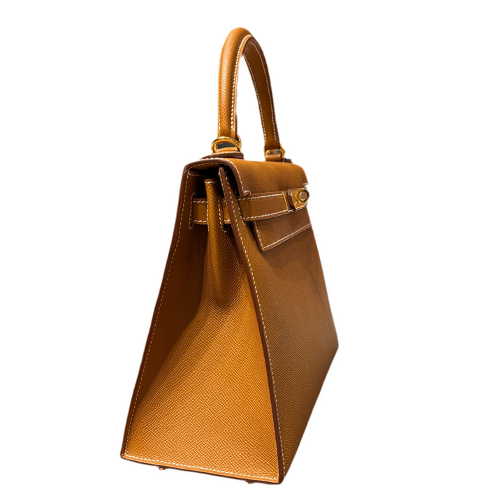 Hermes Kelly 28 Sellier Epsom Leder Gold
HW Gold K=2025