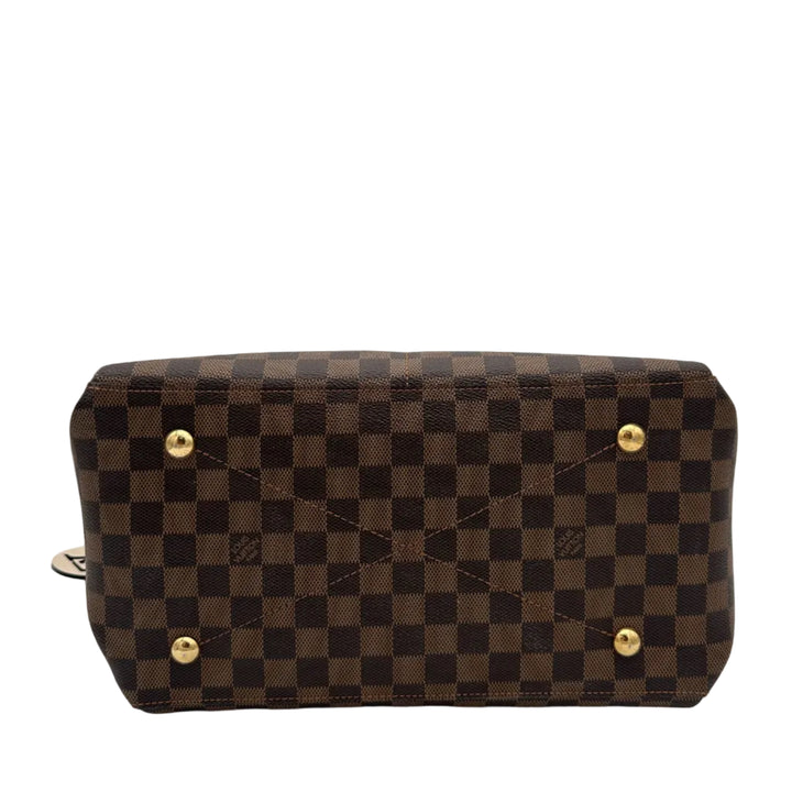 Louis Vuitton Maida Hobo Bag Damier Leder Grün Hardware Gold