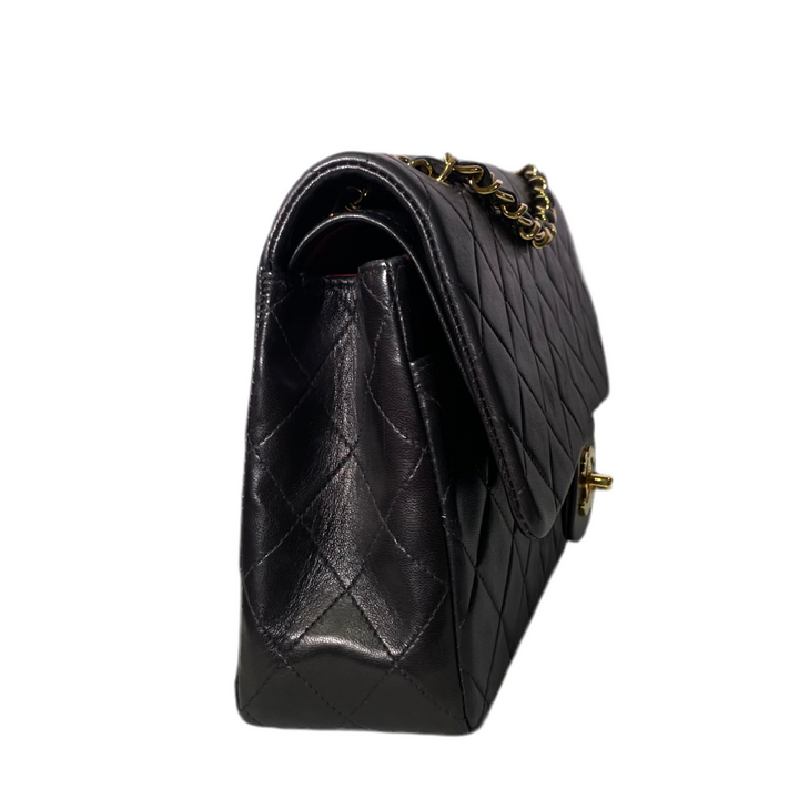 Chanel Timeless 11.12. Nappaleder braun Hardware Gold Vintage