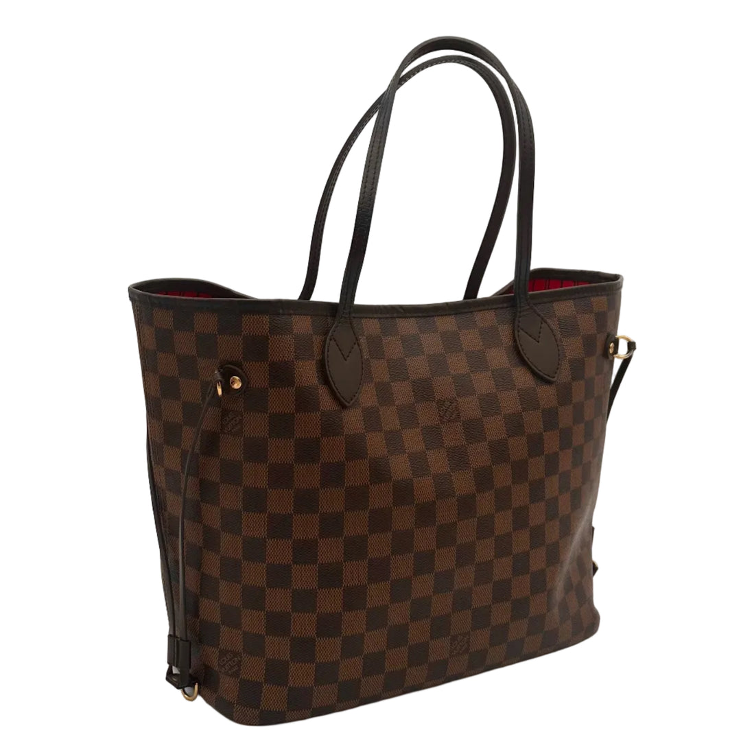 Louis Vuiton Never Full MM Damier mit Pochette