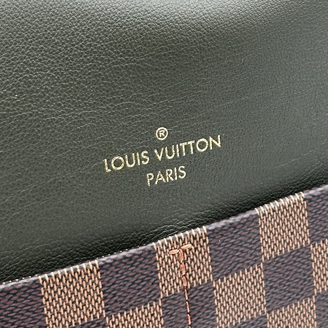 Louis Vuitton Maida Hobo Bag Damier Leder Grün Hardware Gold