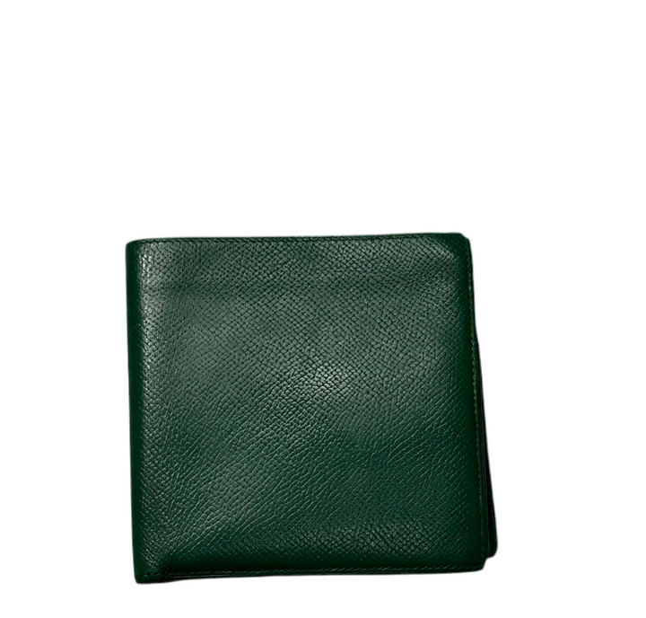 Hermes Portmonnaie Epsom Grün