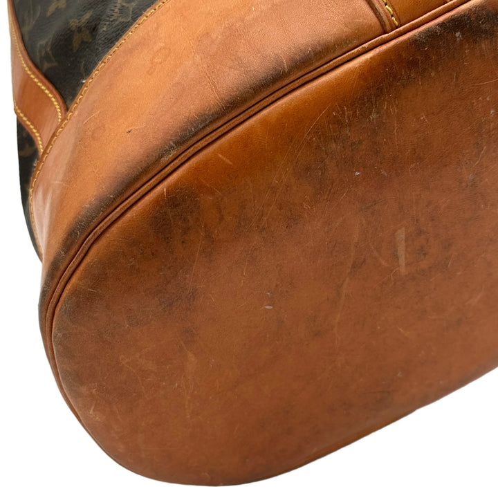 Louis Vuitton Tasche Randonnee Bucket Sling Bag GM Canvas Monogram Braun Vintage