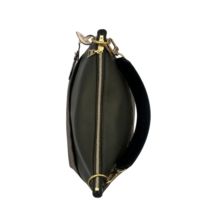 Louis Vuitton Maida Hobo Bag Damier Leder Grün Hardware Gold