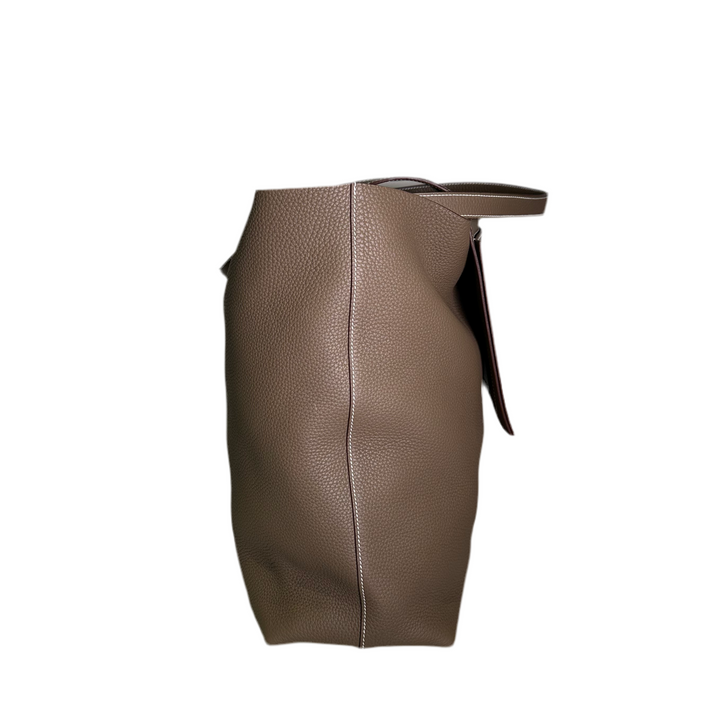 Hermes Tasche Cabasserie Tote 46 Etoup Leder Clemence Etoupe