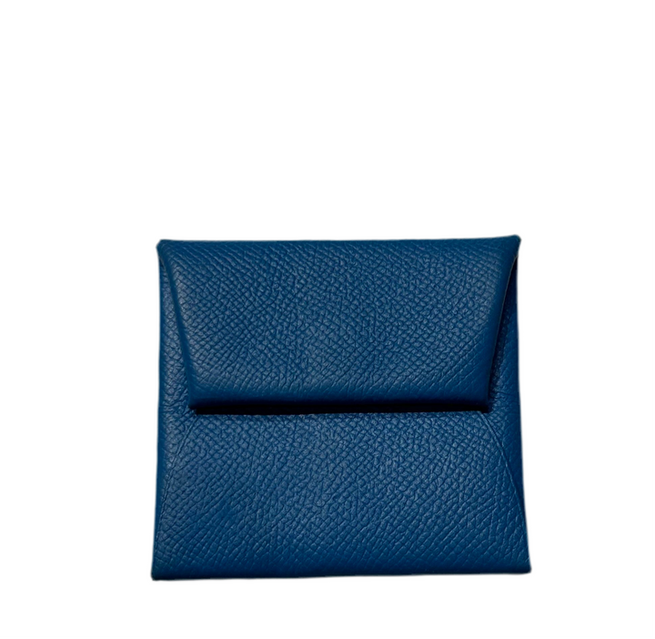 Hermes Geldbörse Bastia Bleu Zanzibar Epsom