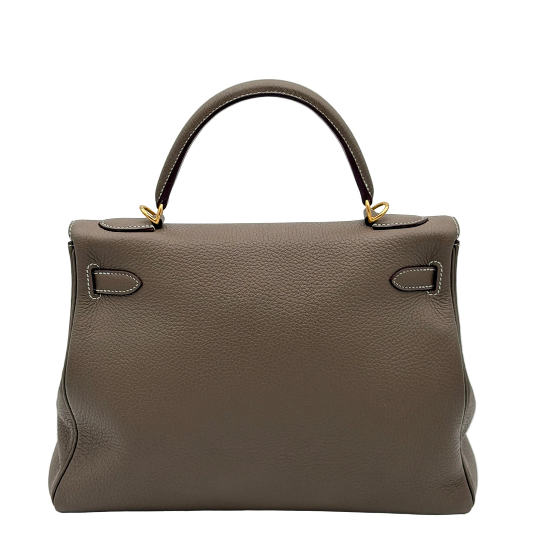 Hermes Kelly Retourne 32 Togo Etoupe
Gold W =2024