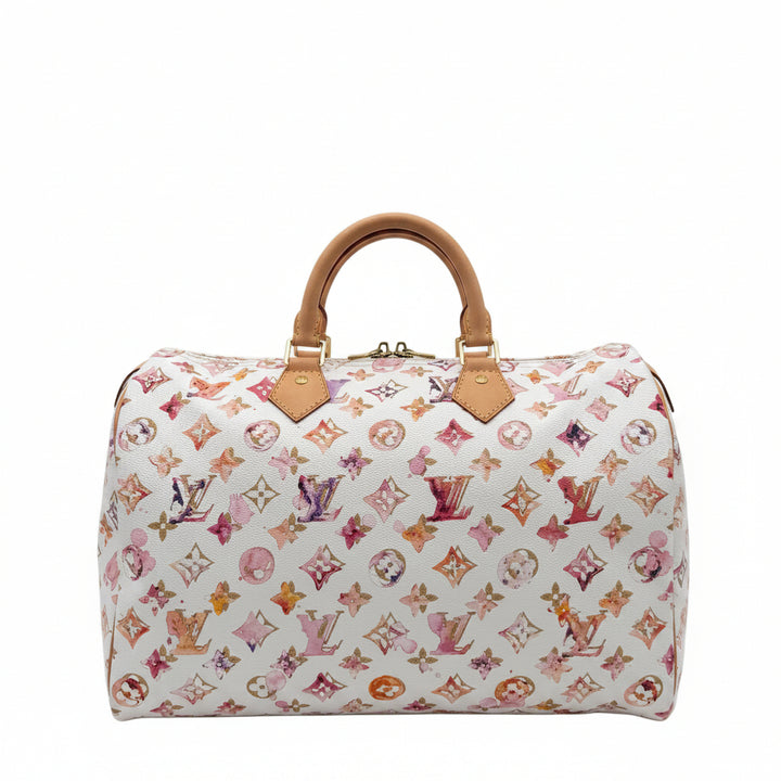 Die Louis Vuitton Speedy 35 Aquarelle Water Color Monogram Limited Edition