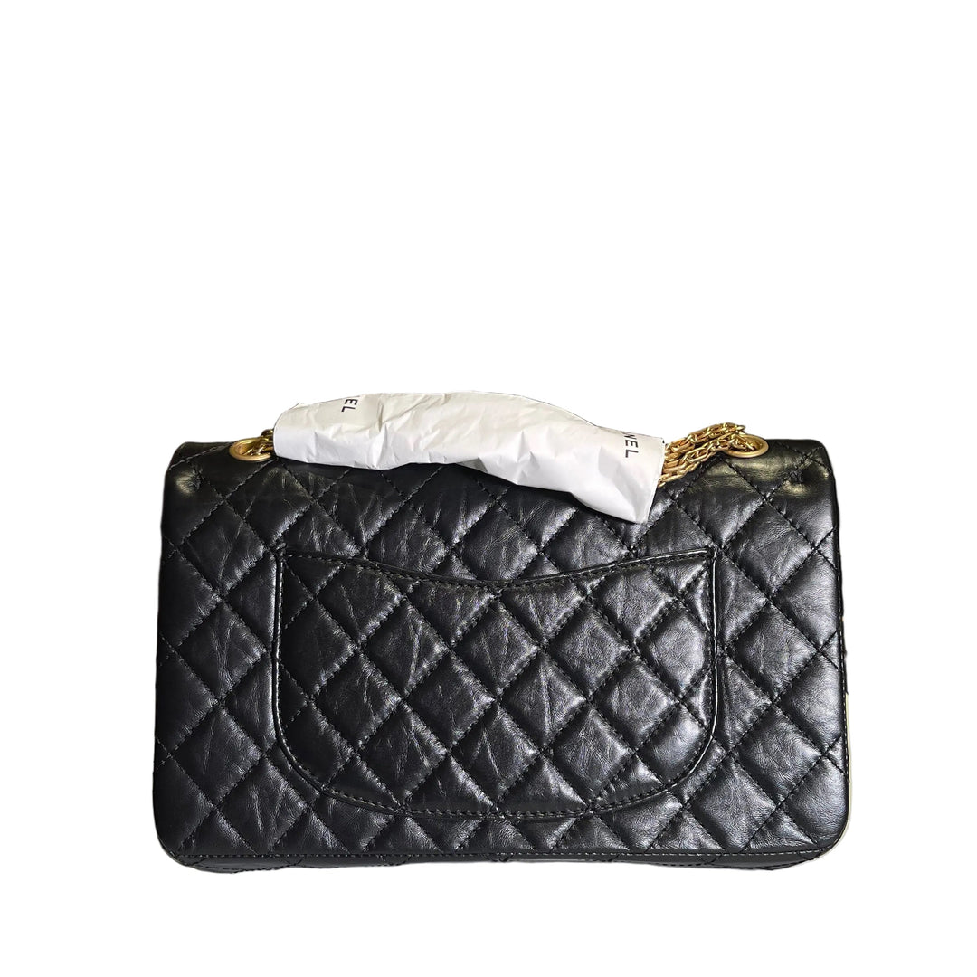 Chanel Tasche 2.55 Reissue 226 Medium Vintage Leder Hardware Gold