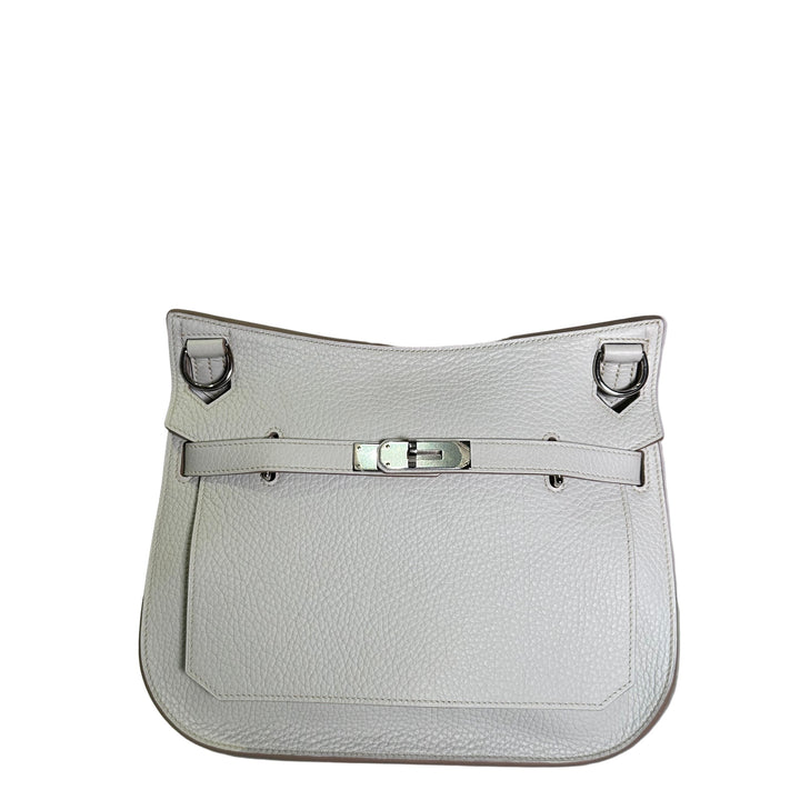 Hermes Jypsiere 28 Clemence Gris Perle Palladium