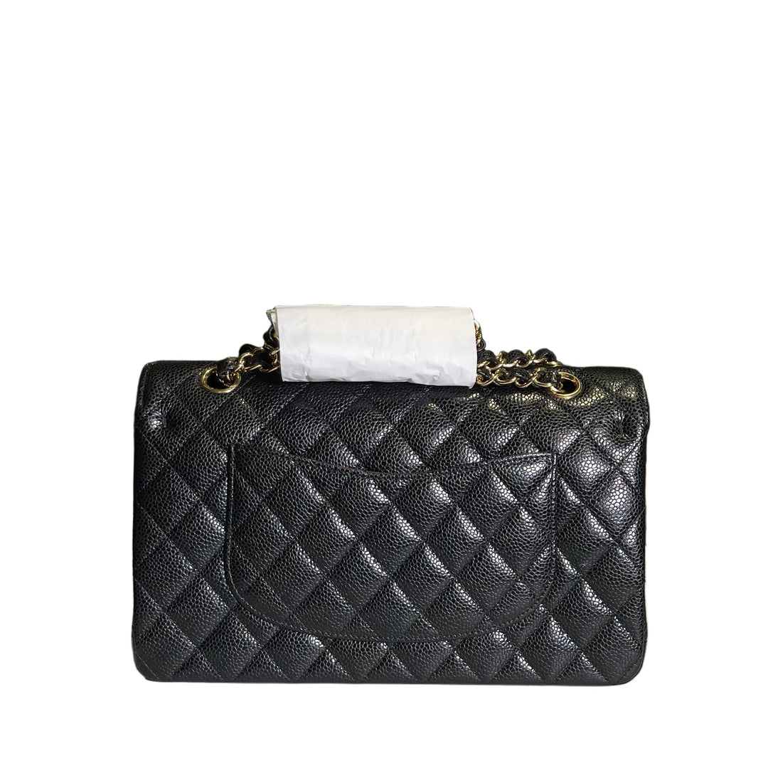 Chanel Tasche Timeless Medium (11.12) Leder Caviar Hardware Gold