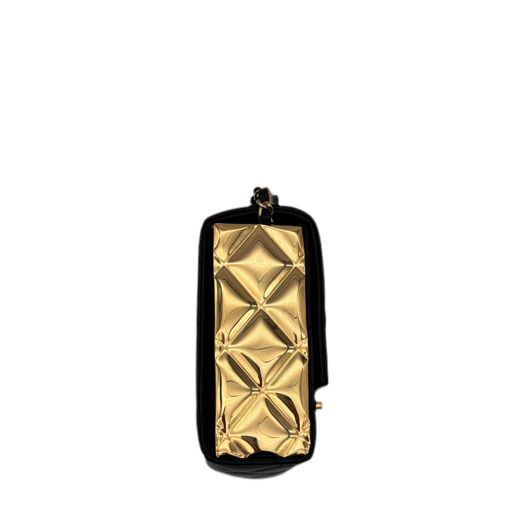 Chanel Bag Mini Box Seasonal Black Nappa Gold
