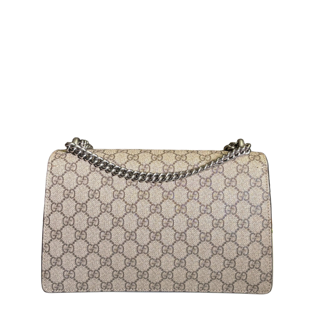 Gucci Tasche Dionysus GG Monogram Wildleder Schwarz PM
