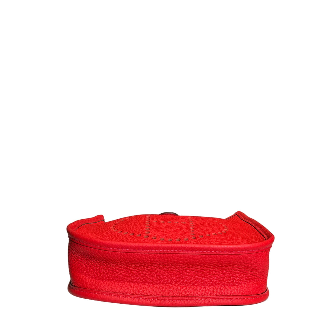 Hermes Evelyne 16 Togo Leder Rouge Pivoine HW Palladium P=2012