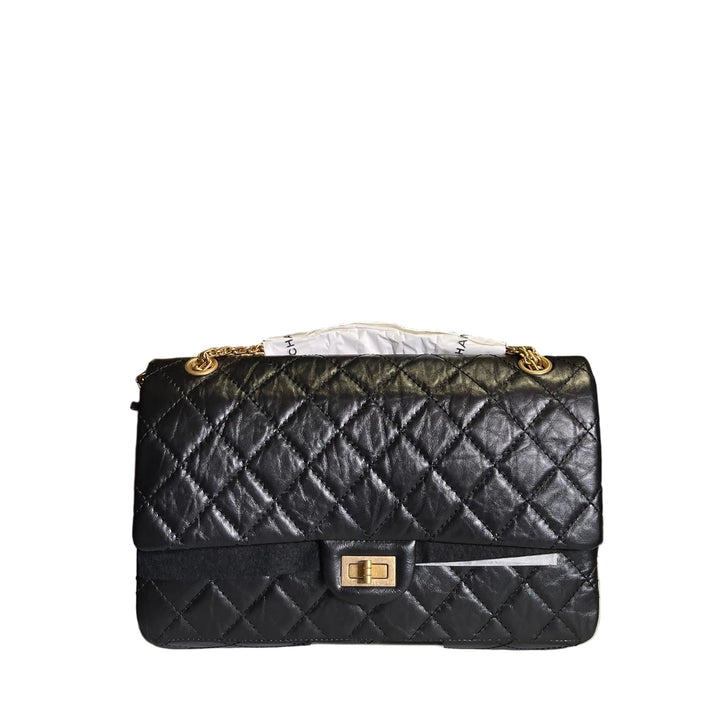 Chanel Tasche 2.55 Reissue 226 Medium Vintage Leder Hardware Gold