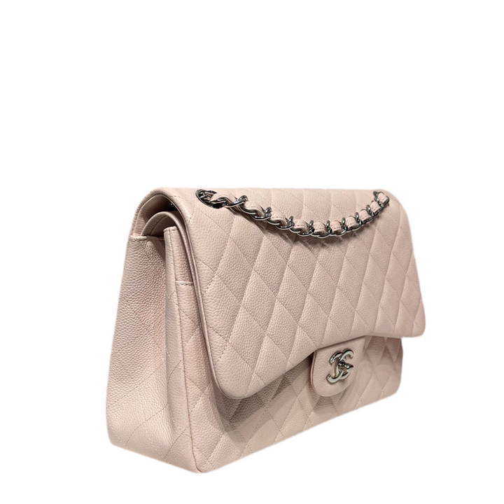 Chanel Tasche Classic Jumbo rosa Caviar
Silber ID =2013/2014
