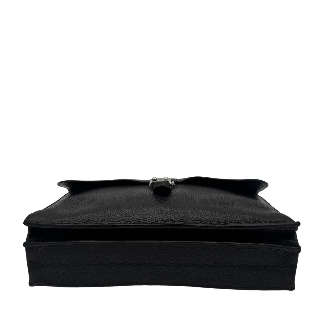 Hermes Aktentasche Sac A Depeche Leder Togo Hardware Palladium