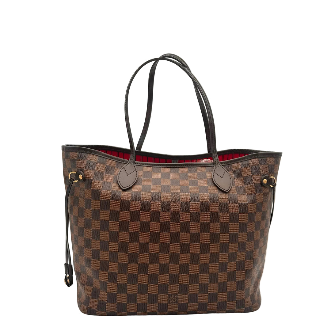 Louis Vuiton Never Full MM Damier mit Pochette