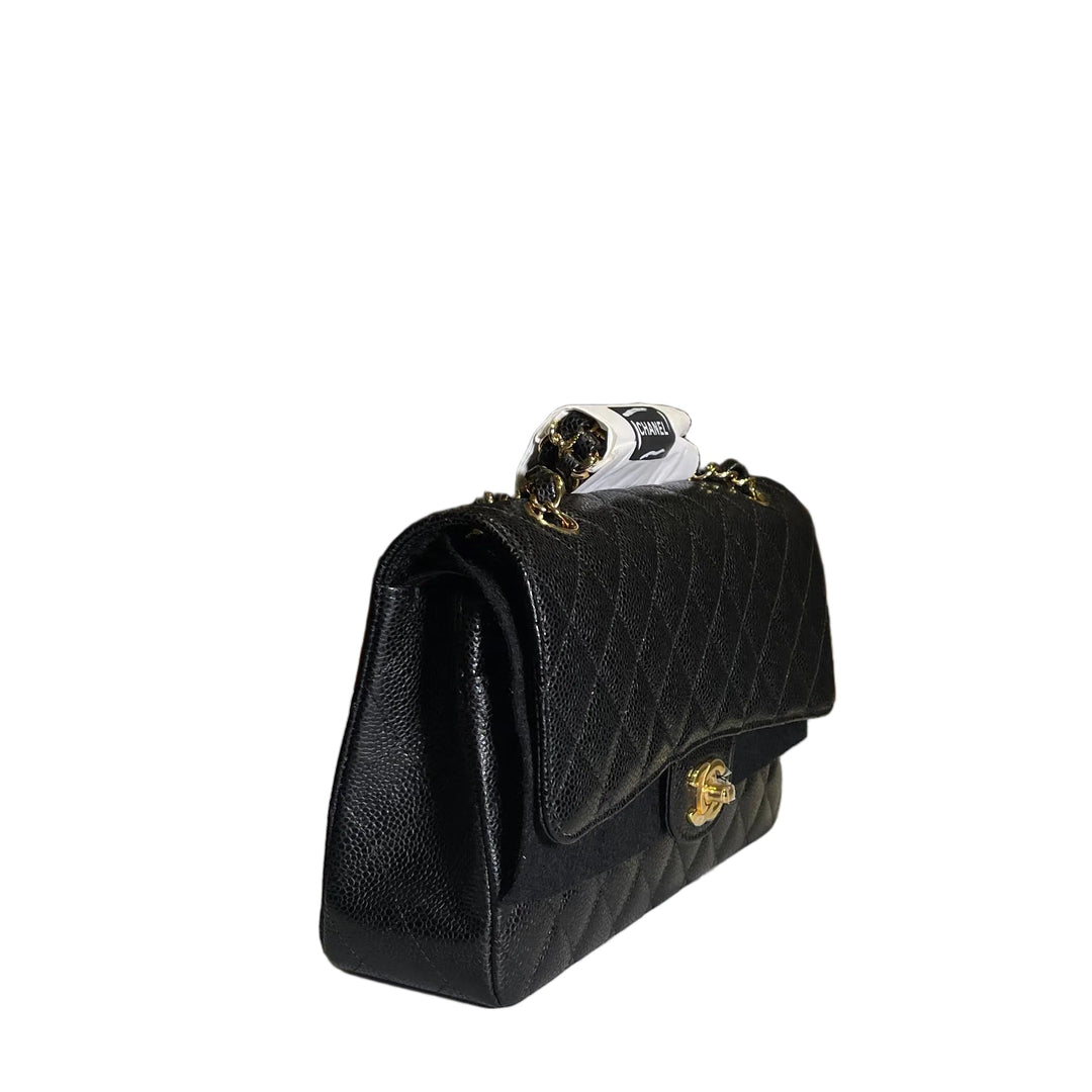 Chanel Tasche Timeless Medium (11.12) Leder Caviar Hardware Gold