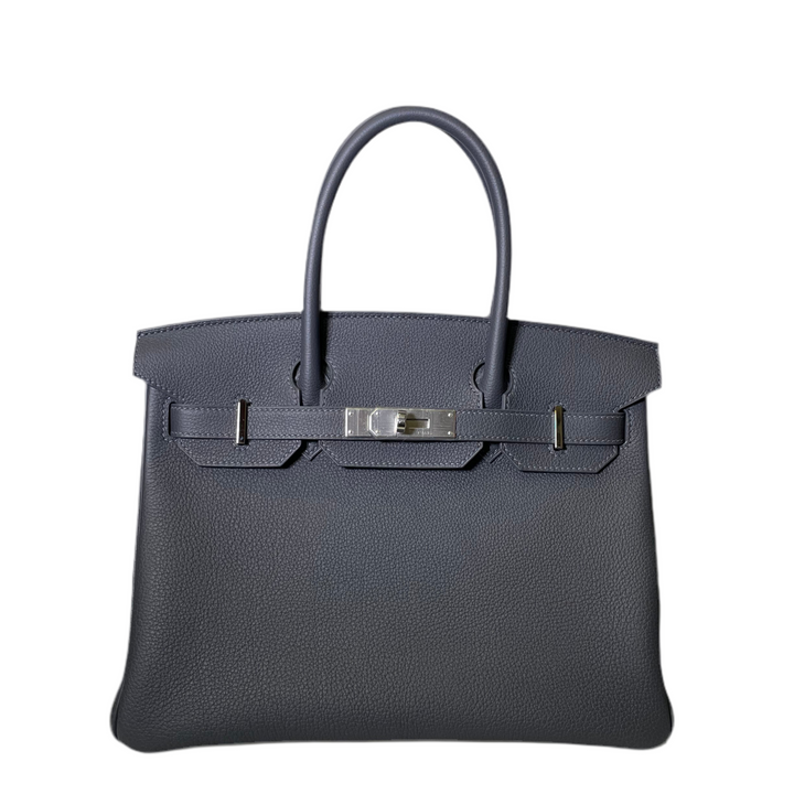 Hermes Birkin 30 Togo Leder Ardoise HW  Palladium