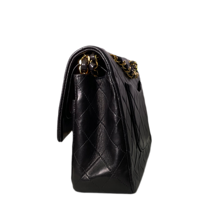 Chanel Timeless 11.12. Nappaleder braun Hardware Gold Vintage