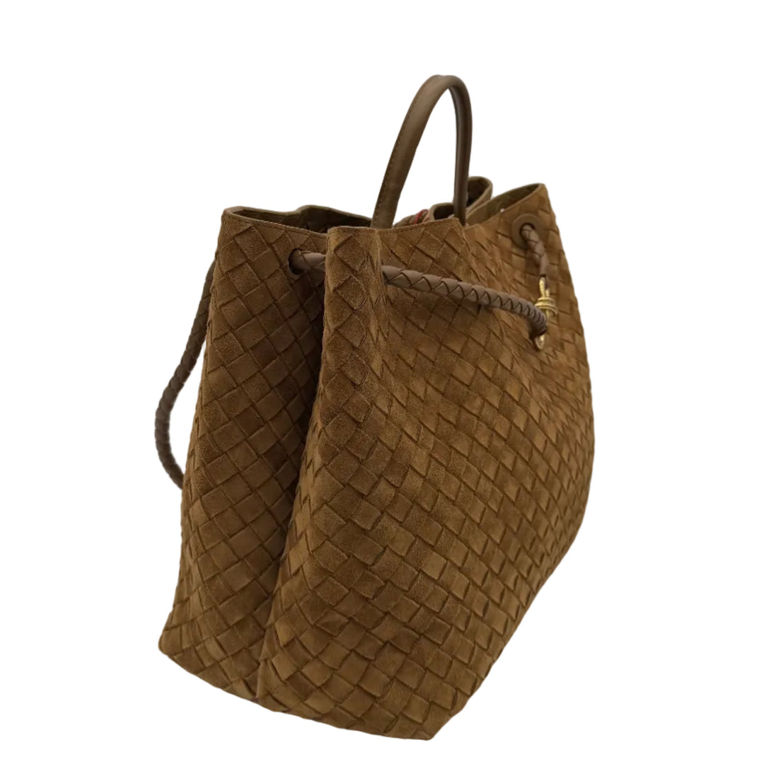 Bottega Veneta Tasche
Andiamo Tote Large Curry Wildeder
HW Gold