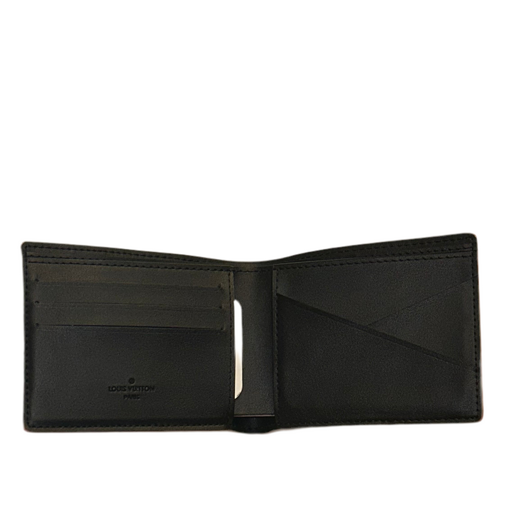 Louis Vuitton Wallet Damier Cobalt Race Graphit Orange