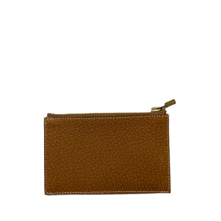 Hermes Geldbörse Leder Schweinsleder Gold Hardware Gold