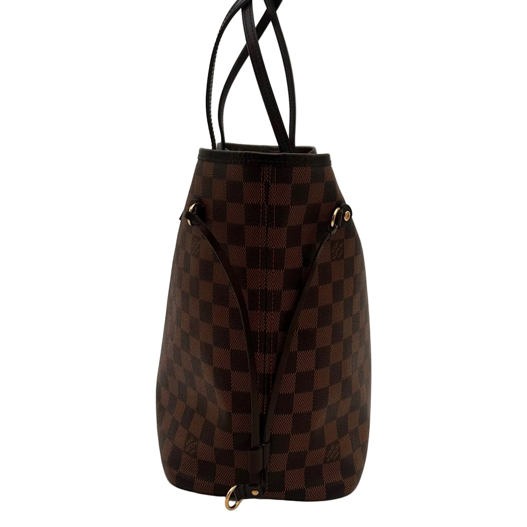 Louis Vuiton Never Full MM Damier mit Pochette