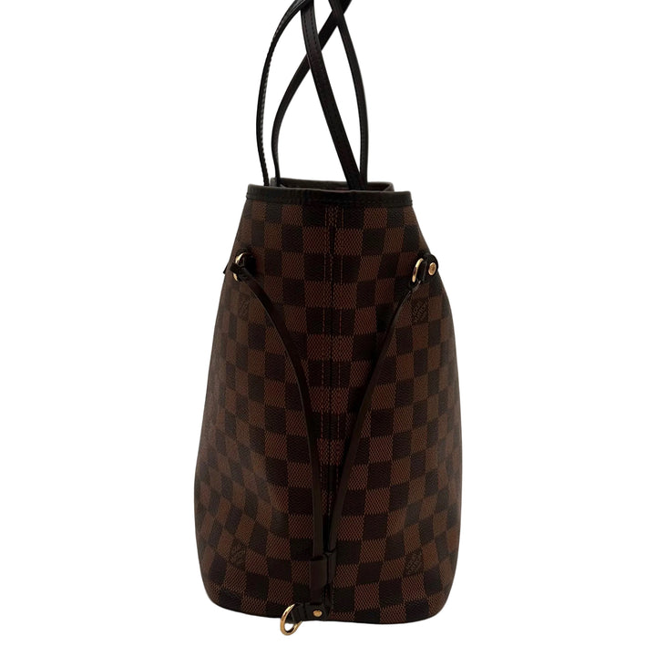 Louis Vuiton Never Full MM Damier mit Pochette