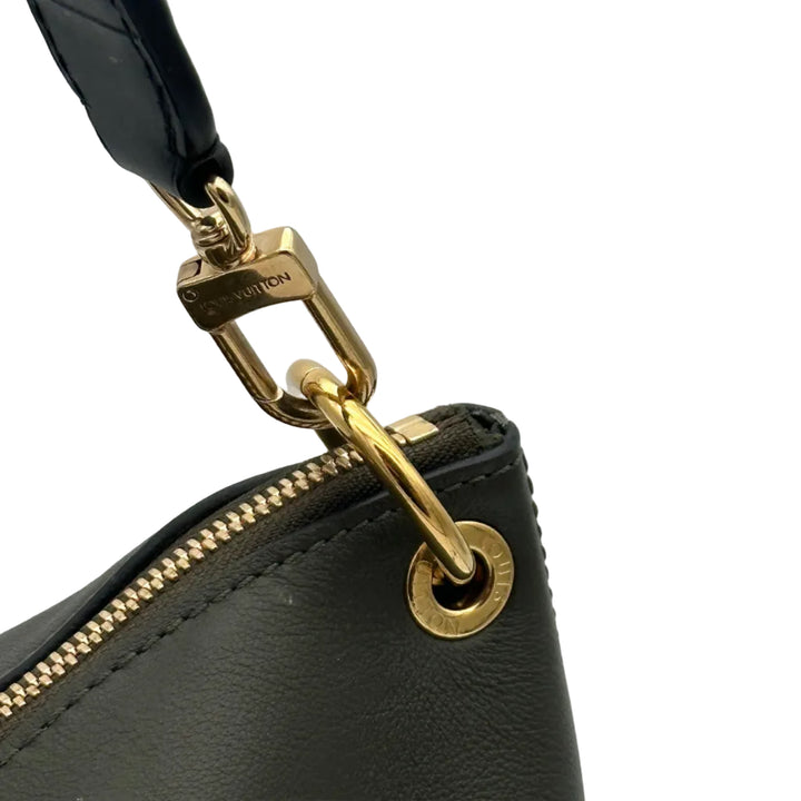 Louis Vuitton Maida Hobo Bag Damier Leder Grün Hardware Gold