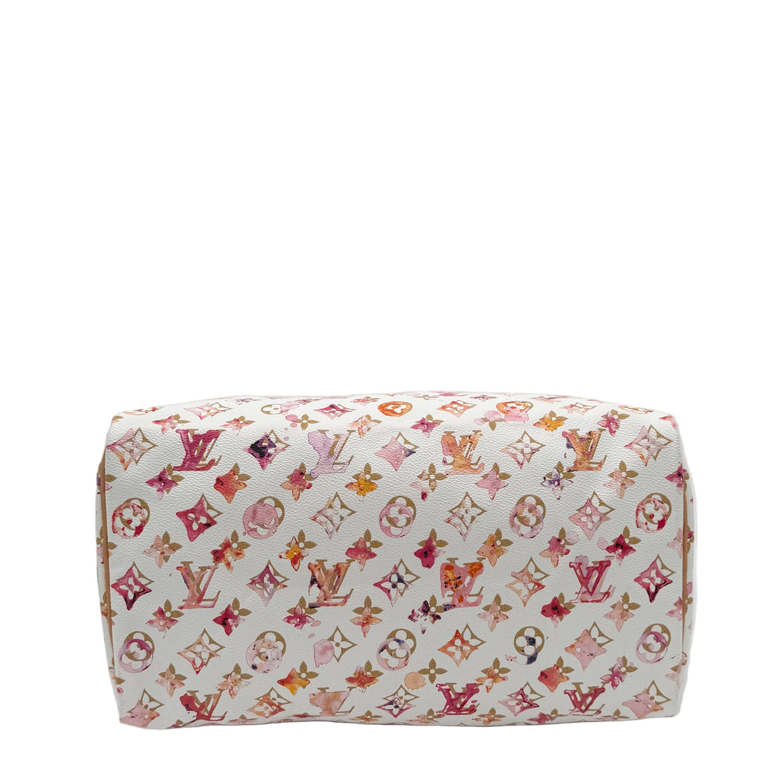 Die Louis Vuitton Speedy 35 Aquarelle Water Color Monogram Limited Edition