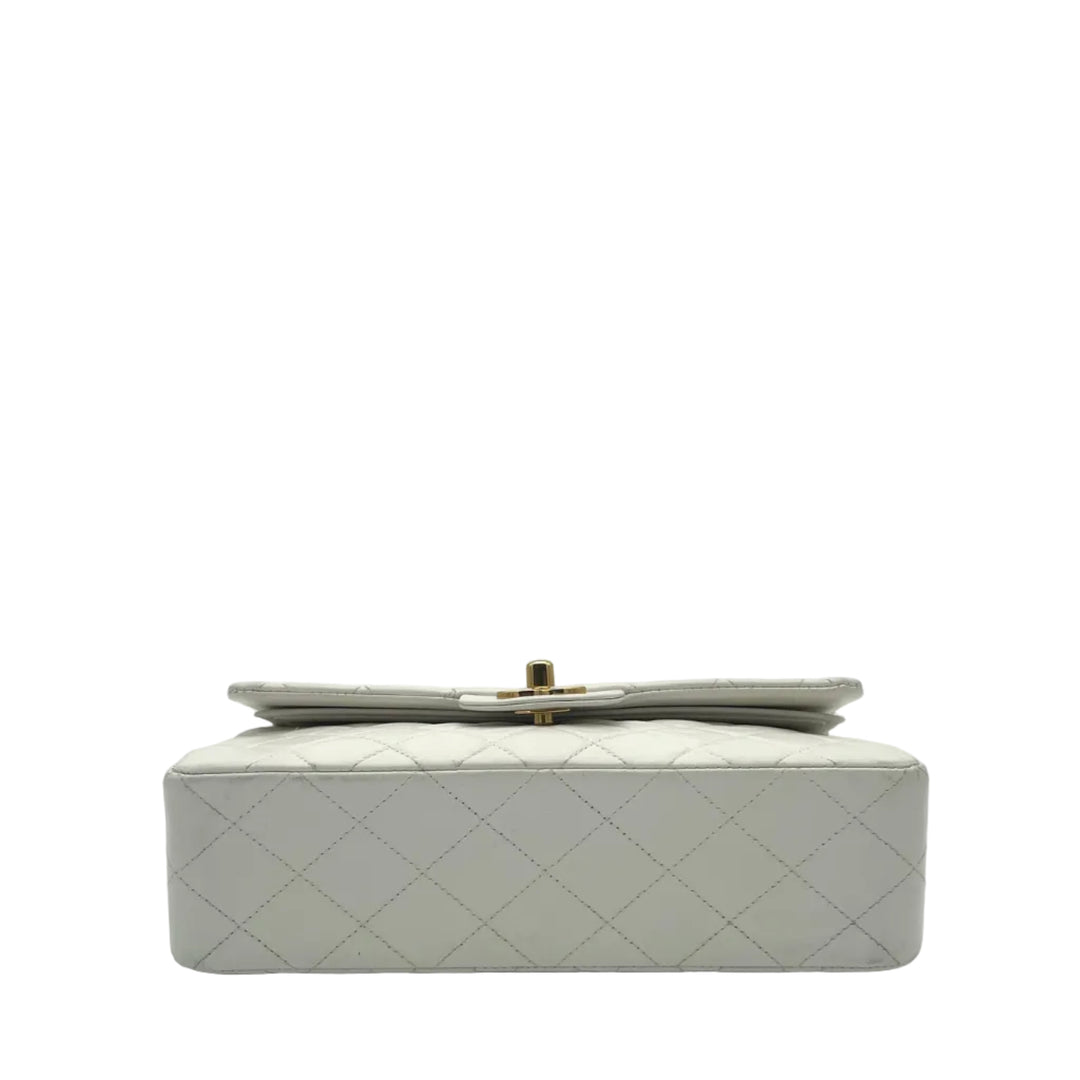 Chanel Tasche Timeless Small Nappa Leder Creme Hardware Gold