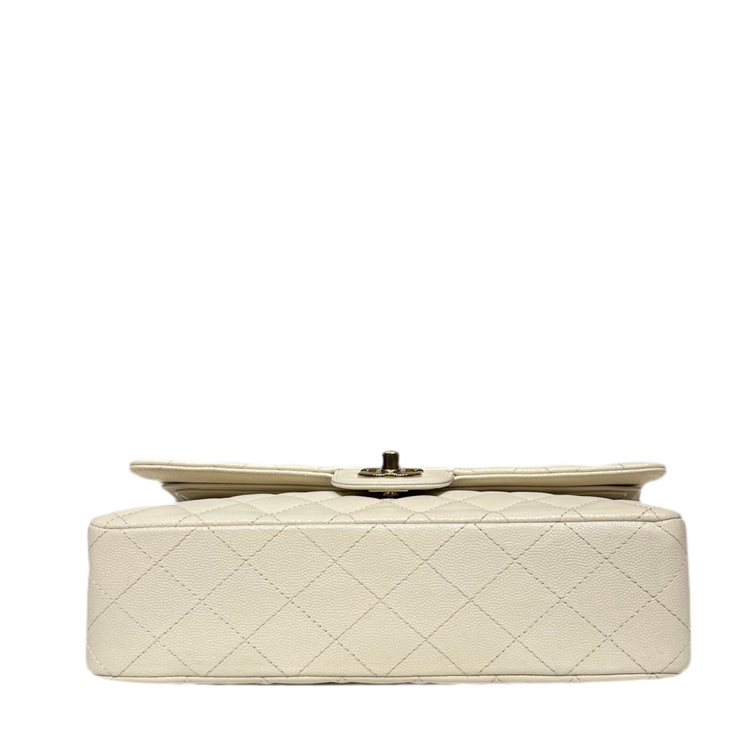 Chanel Tasche Classic 11.12 beige Caviar Eisgold ID23513811