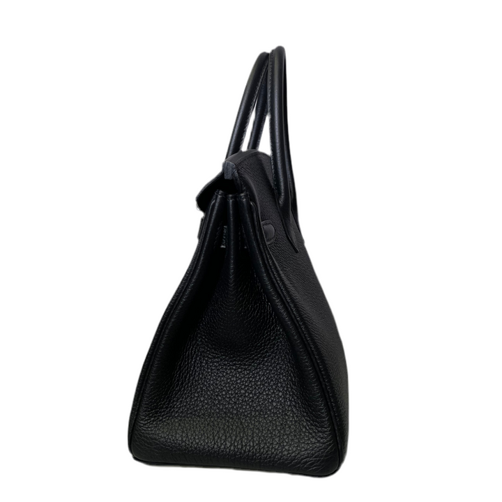 Hermes Birkin 25 Leder Togo Schwarz Hardware Palladium
