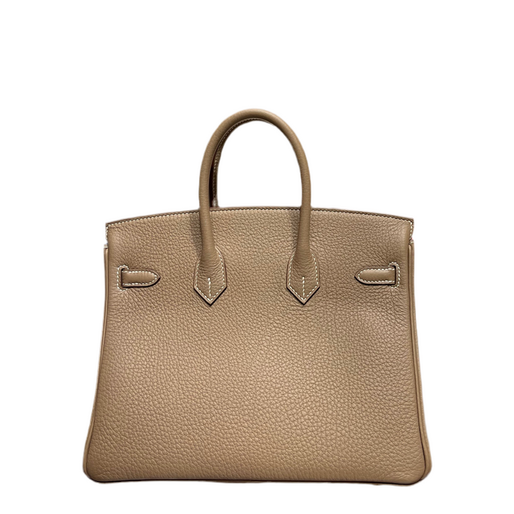Hermes Birkin 25 Togo Etoupe Gold HW