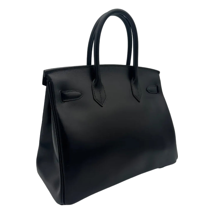 Hermes Birkin 30 So Black Box Leder Hardware Schwarz