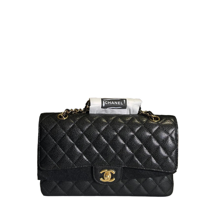 Chanel Tasche Timeless Medium (11.12) Leder Caviar Hardware Gold
