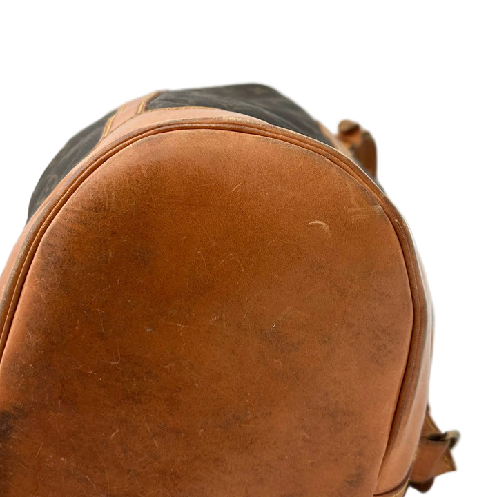 Louis Vuitton Tasche Randonnee Bucket Sling Bag GM Canvas Monogram Braun Vintage