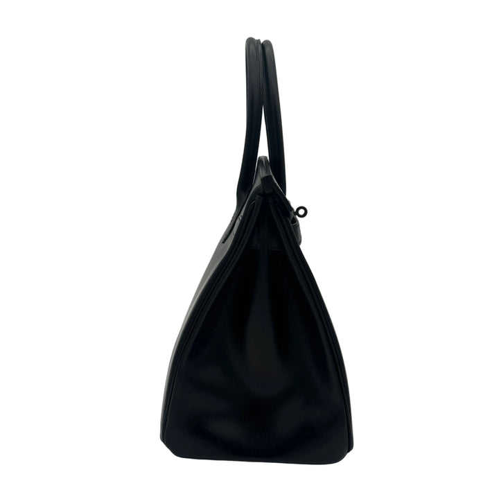 Hermes Birkin 30 So Black Box Leder Hardware Schwarz
