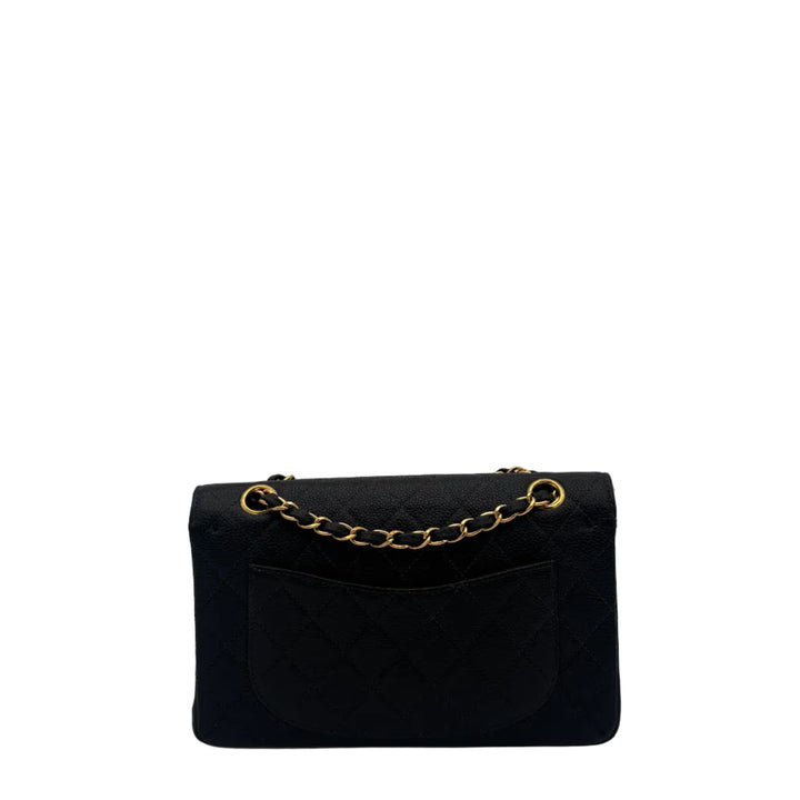 Chanel Tasche Timeless Small
Leder Caviar Gesteppt Schwarz HW Gold
ID=2000/2002