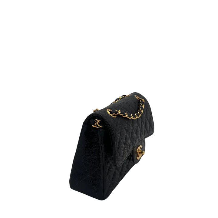 Chanel Tasche Timeless Small
Leder Caviar Gesteppt Schwarz HW Gold
ID=2000/2002