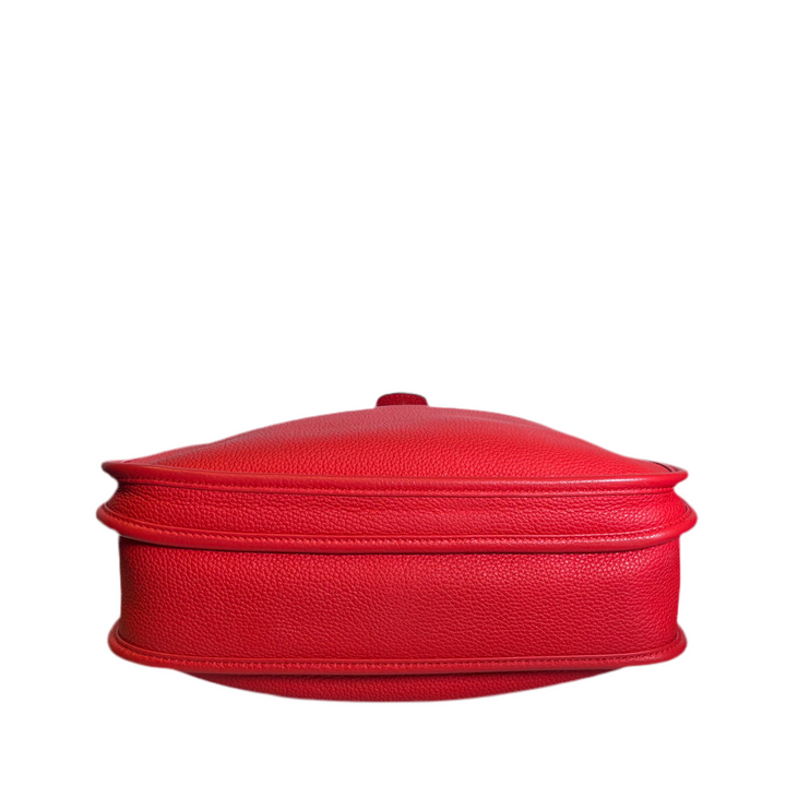 Evelyne 29 cm Rouge Pivoine Clemence Box Hardware Gold