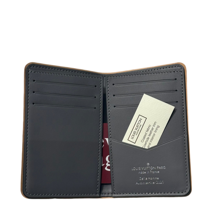 Louis Vuitton Cardholder Slender Mirror Silber Grau